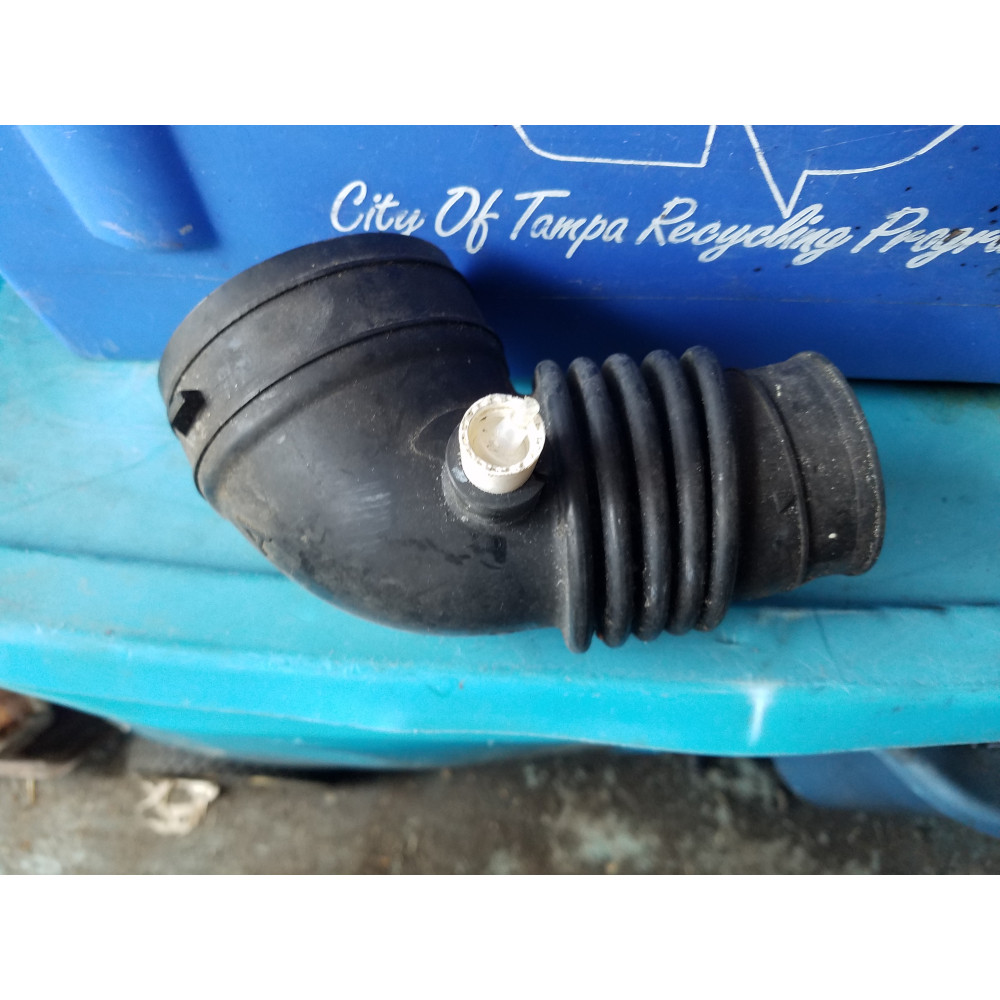 Air filter intake tubing boot