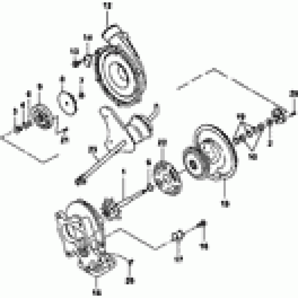 1st gen Turbo IHI RHB52 VJ11 Rebuild Kit
