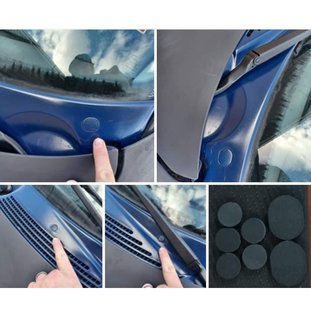 1993-1997 Window Wiper Cowl Caps Set
