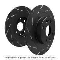 EBC Racing 2nd gen Slotted Brake Rotors Rear