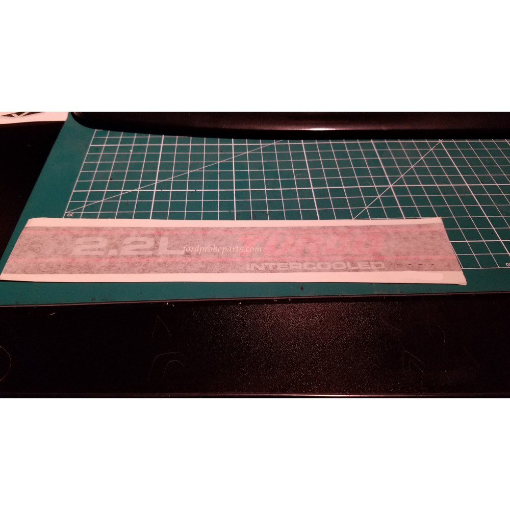 2.2 Liter Turbocharged Intake Manifold Replacement Decals